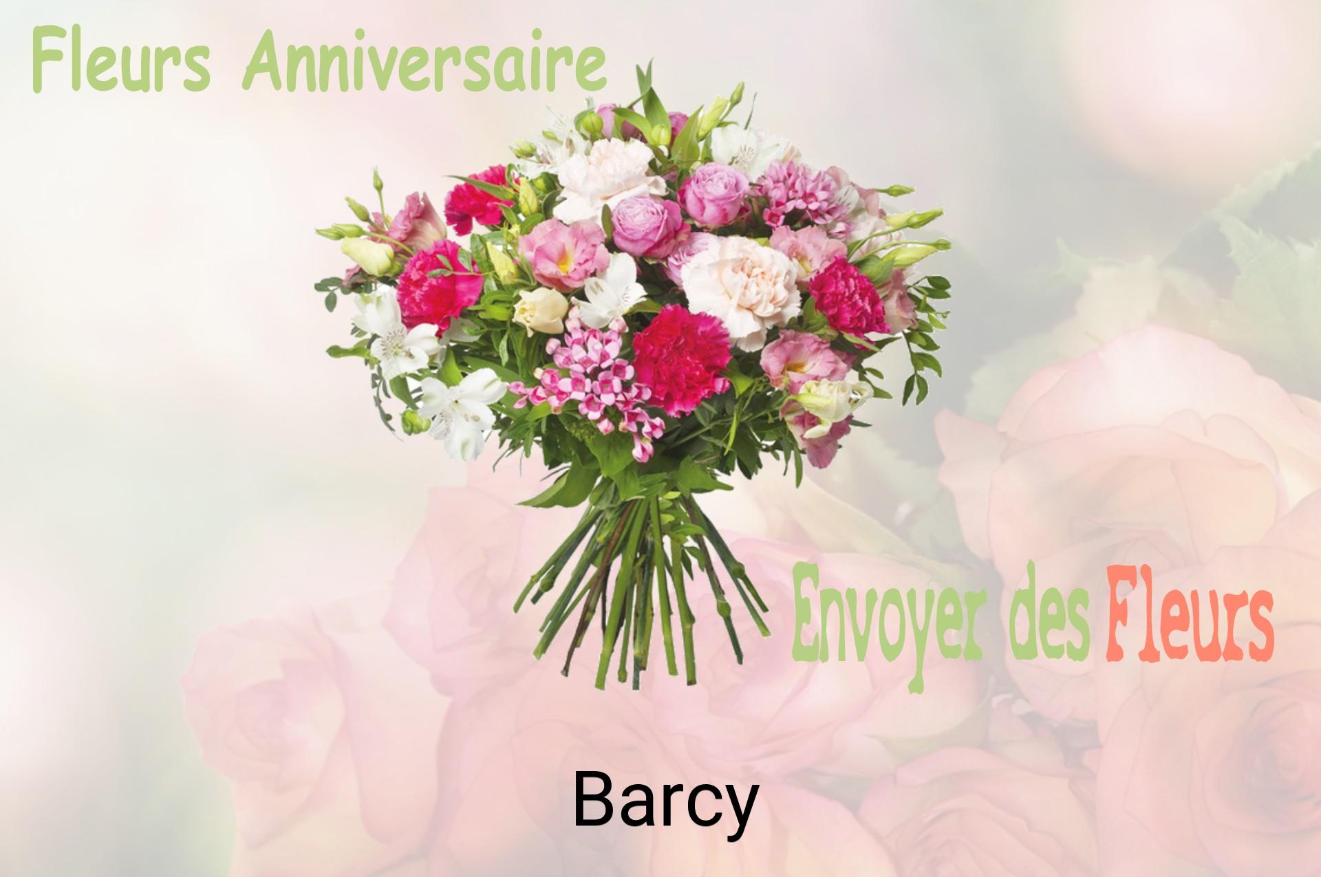Bouquet de fleurs d’anniversaire livré à Barcy