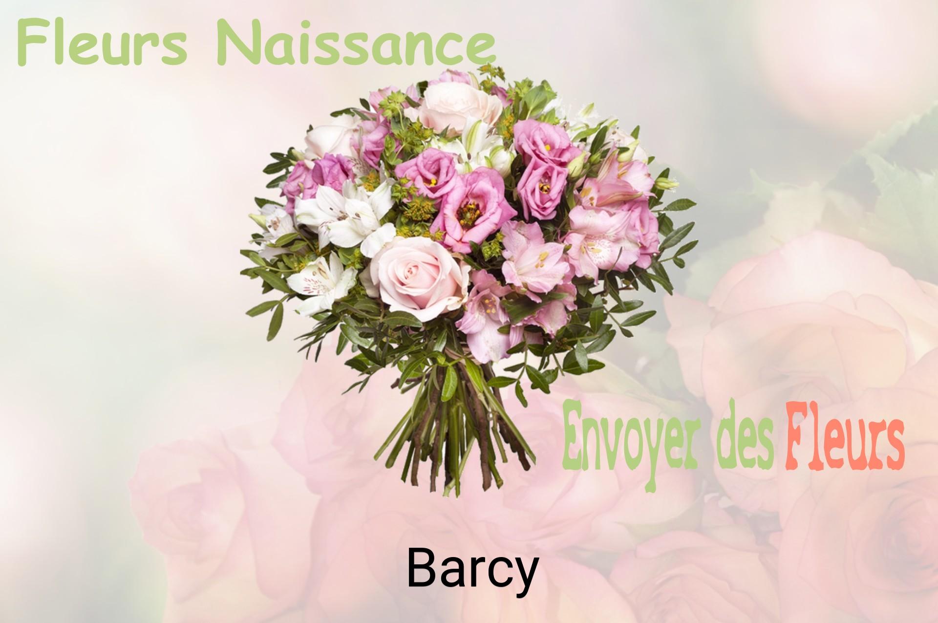 Bouquet de fleurs de naissance livré à Barcy